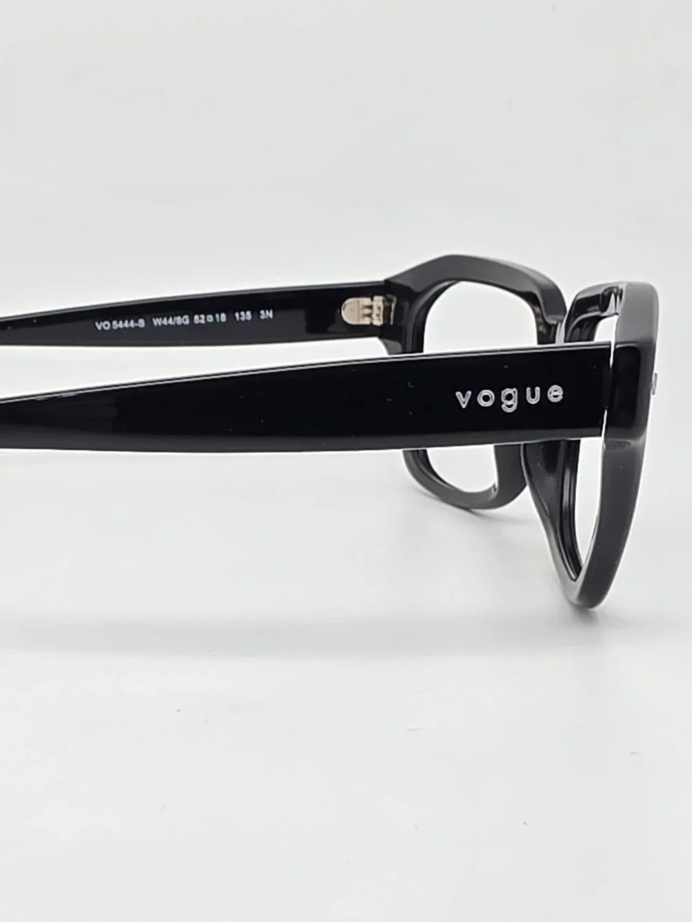 Vogue x Hailey Bieber VO5444-S W44/8G Black Sunglasses Frame w/ Case 52-18-135